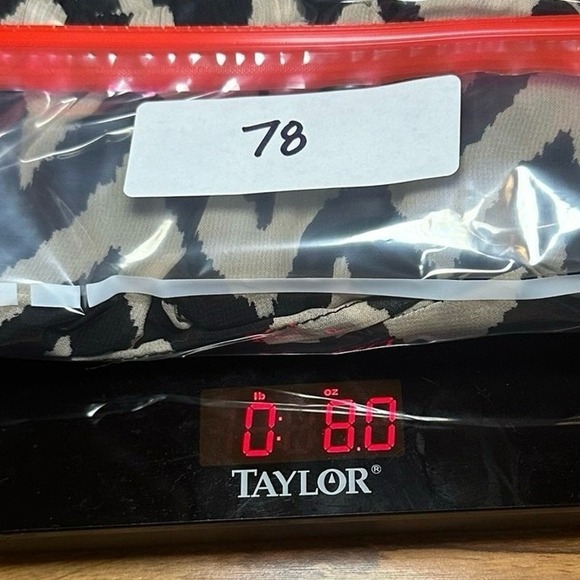 Liberty Love Midi Dress Size S Black Beige Chevron High Low Sleeveless Casual - Picture 11 of 11